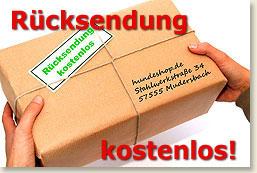 Hundeshop Rueckversand kostenlos